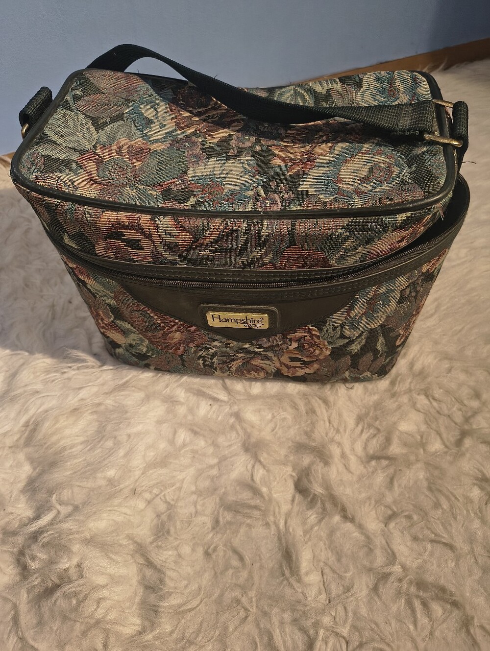 Hampshire Floral Tapestry Makeup Bag